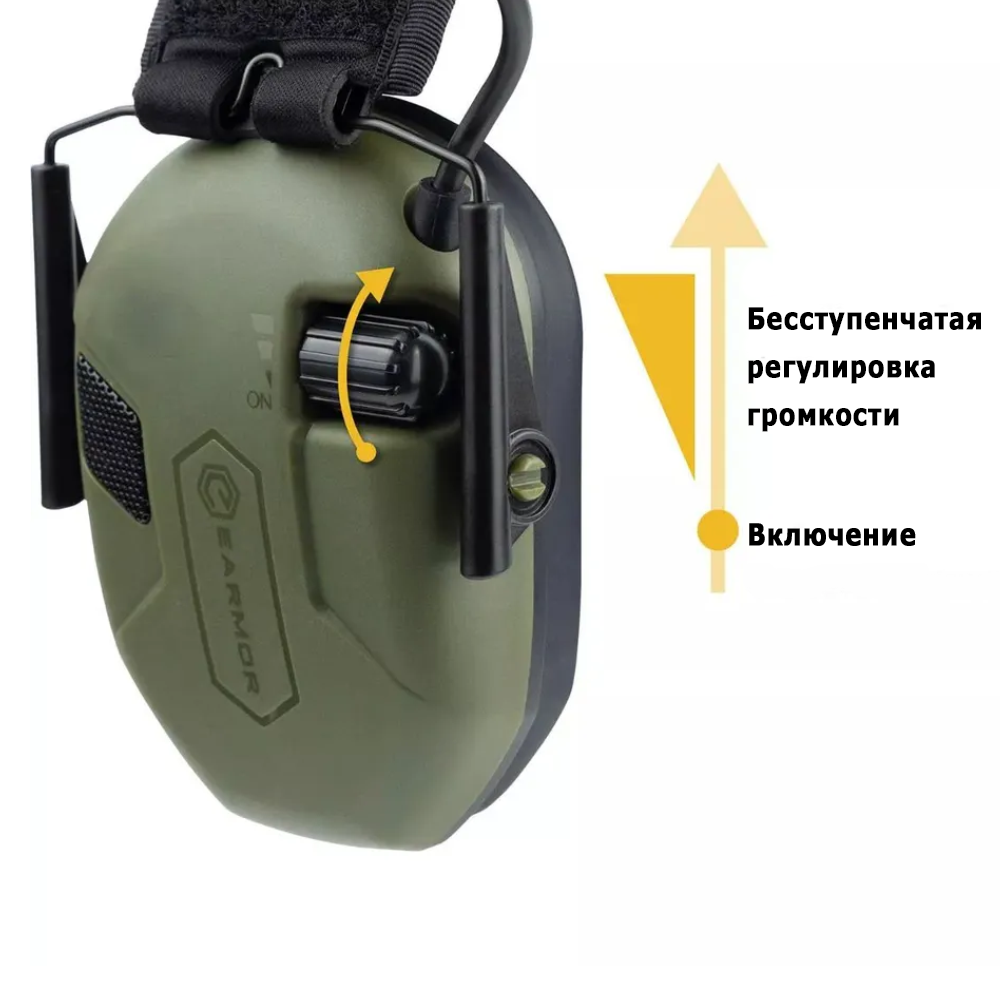Наушники активные M300A Earmor
