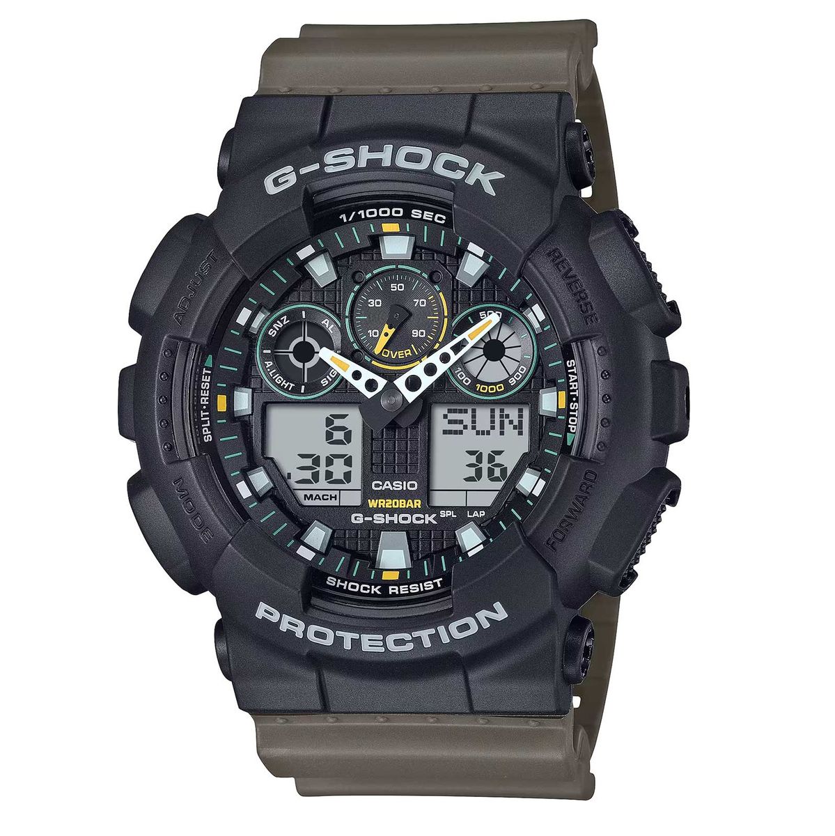Часы G-SHOCK GA-100TU-1A3 Casio