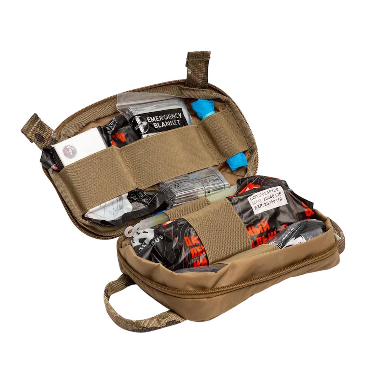 Горизонтальный подсумок под аптечку АПТ-7 Colchuga x STRAZH EDITION