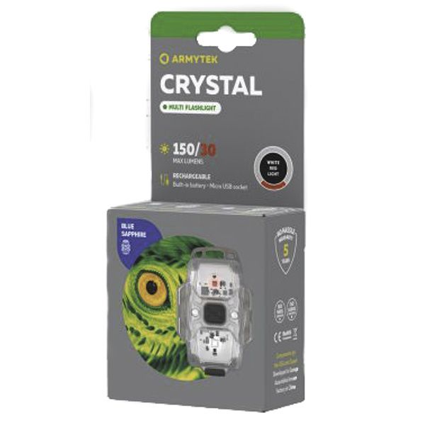 Маяк CRYSTAL GREY Белый свет Armytek