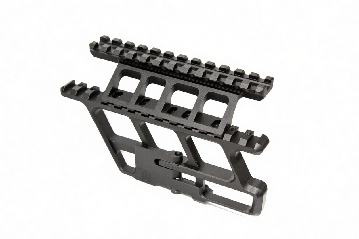 Кронштейн боковой АК BS-150 комплект P-1 с планкой Пикатинни Armacon