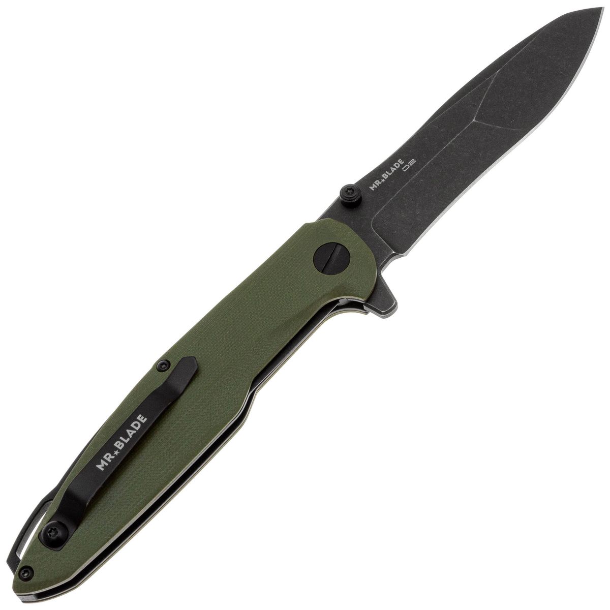 Складной нож Convair Gen.2 Blackwash D2 Olive G10 Mr.Blade