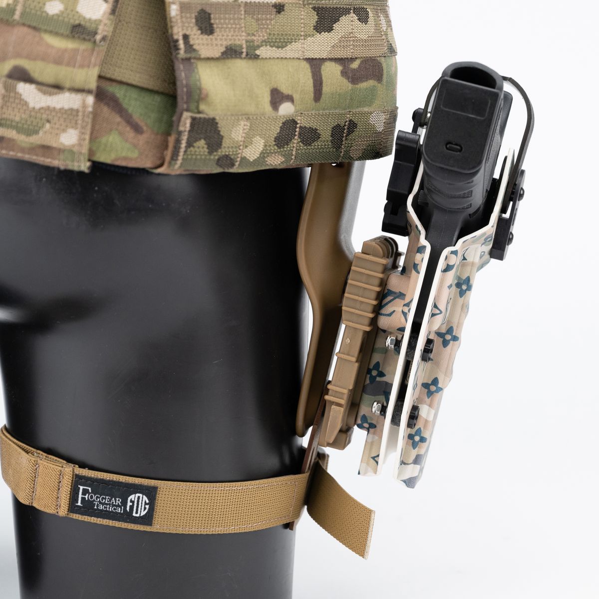 Кобура Glock 17/19 kydex LV MC FOG GEAR Tactical