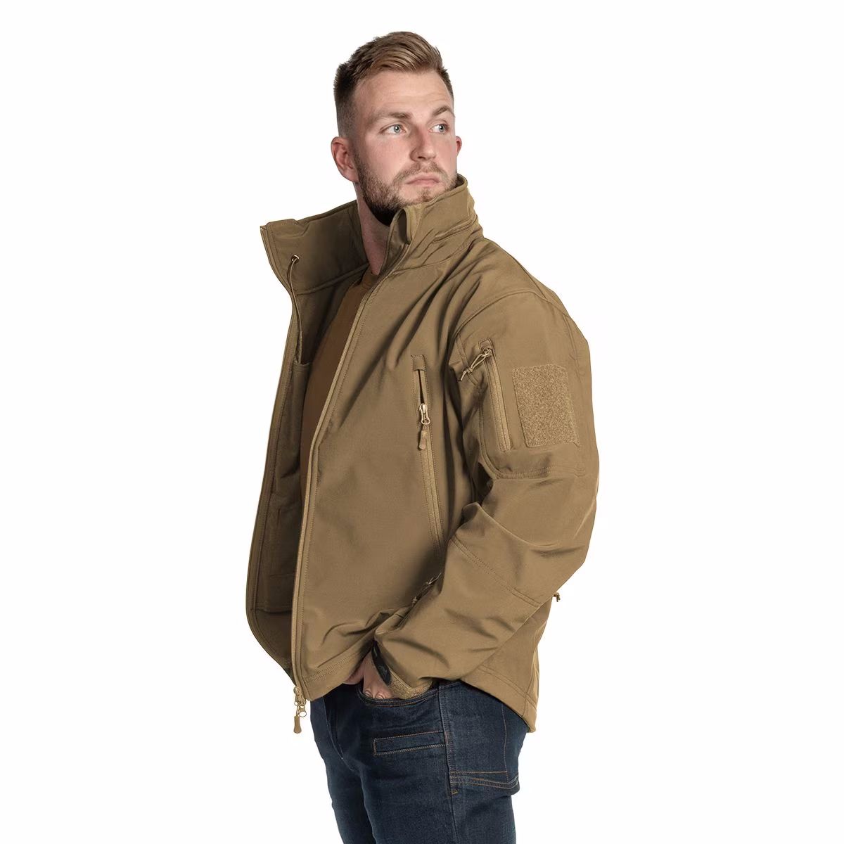 Куртка GUNFIGHTER Jacket - Shark Skin Windblocker Helikon-Tex