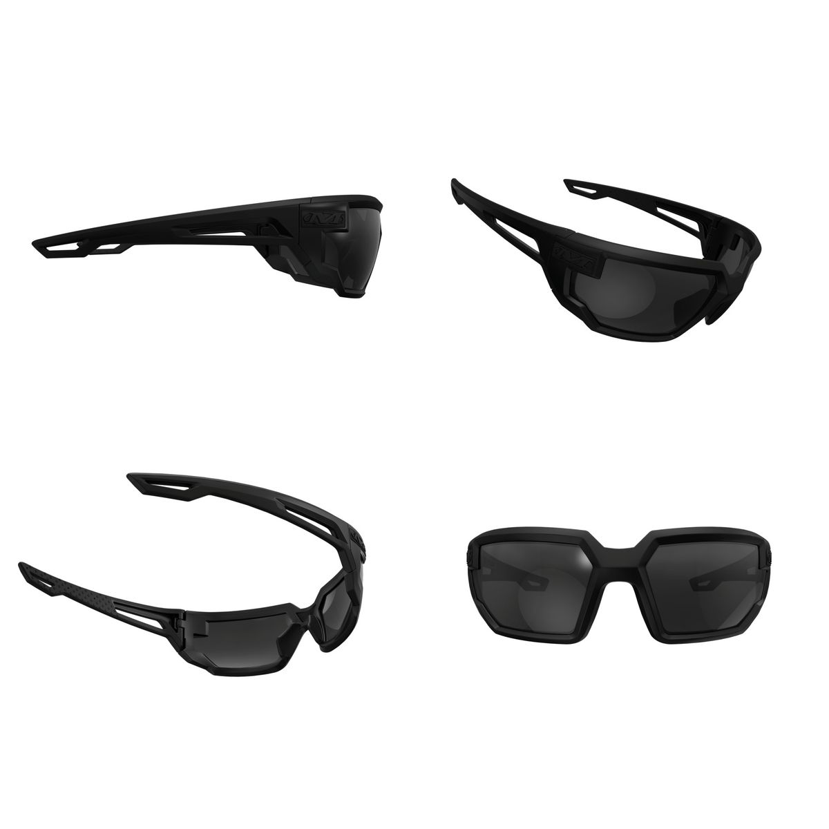 Очки защитные Vision Tactical Type-X Black Frame/Smoke Lens VXF-20AF-PU Mechanix Wear