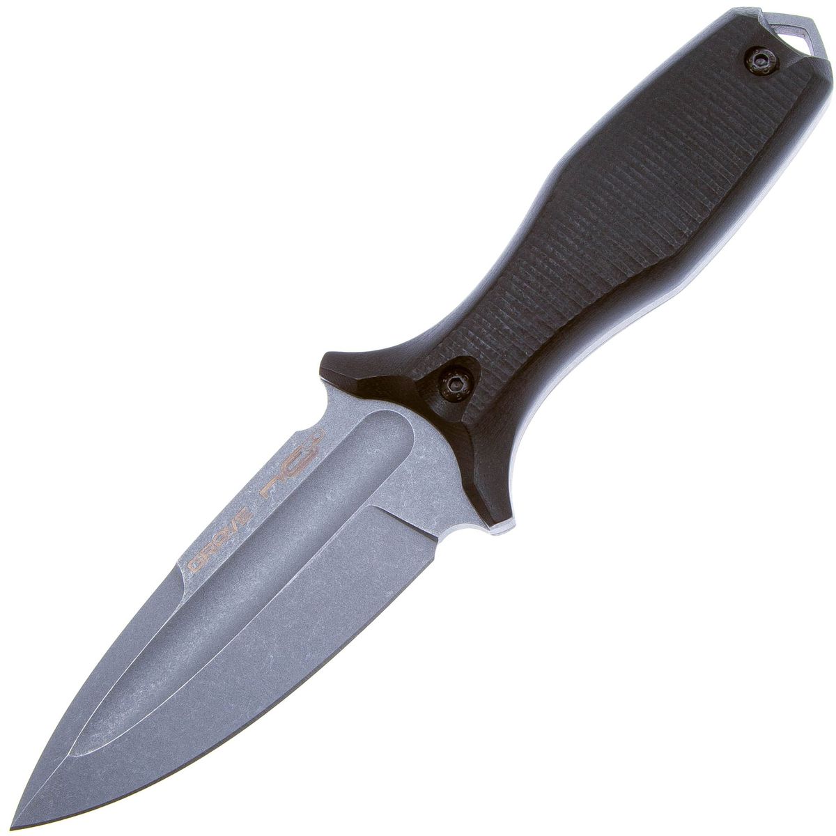 Нож туристический Grave SW AUS-10, рукоять Black G10 N.C.Custom