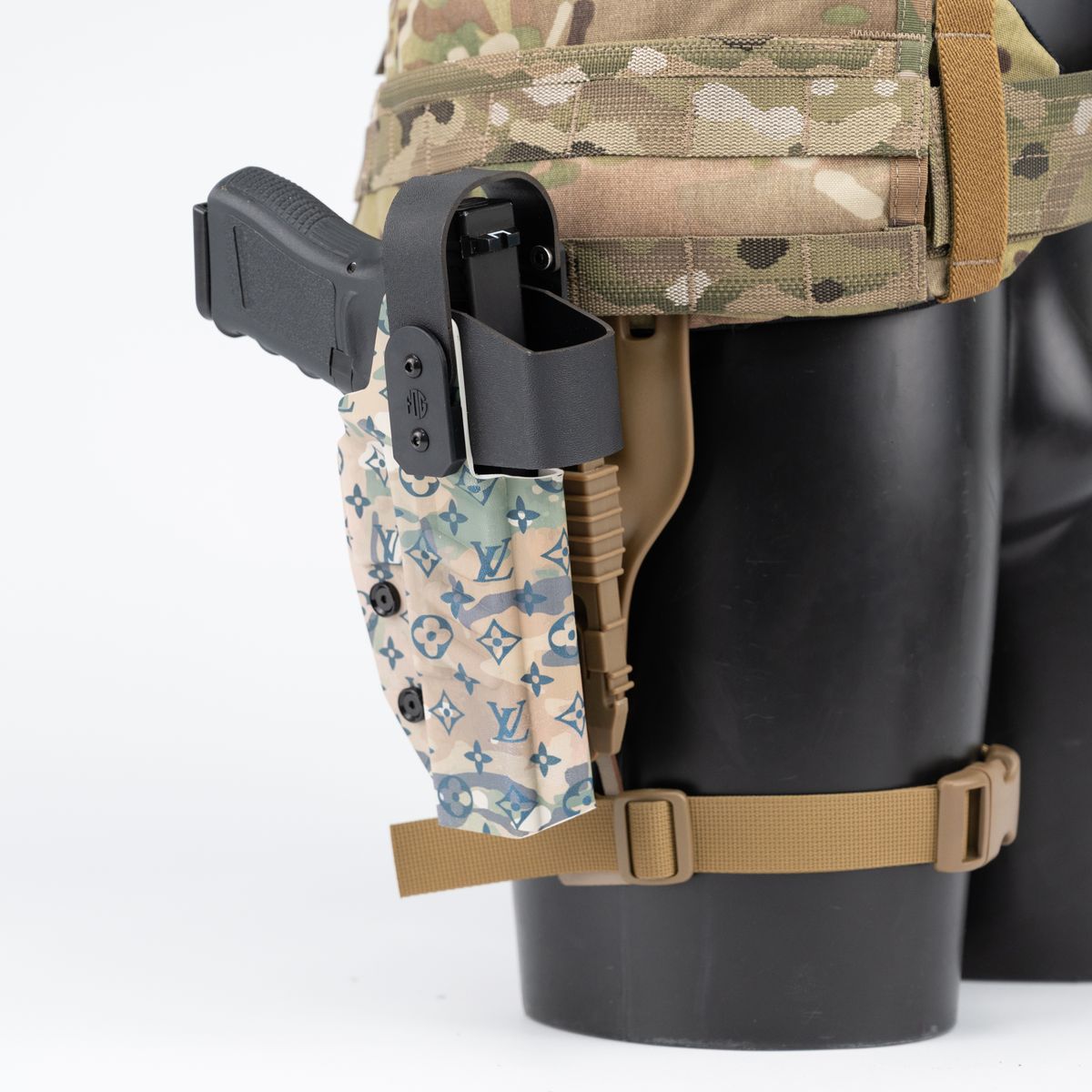 Кобура Glock 17/19 kydex LV MC FOG GEAR Tactical