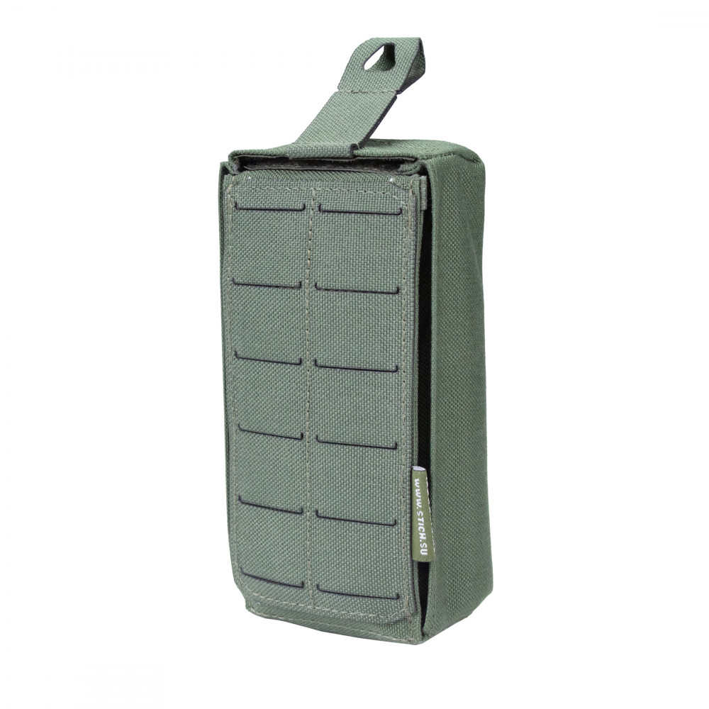 Подсумок закрытый на 12 патронов 12 (16) кбр. (FASTCLIP) (molle) Stich Profi