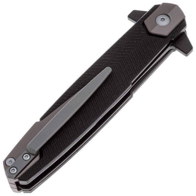 Складной нож Legion blackwash сталь D2, рукоять Black G10 Mr.Blade