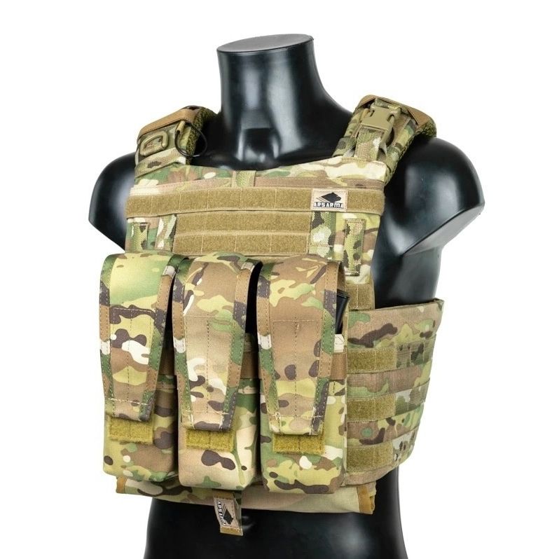 Передняя панель жилета на 6 магазинов АК LC Ars Arma