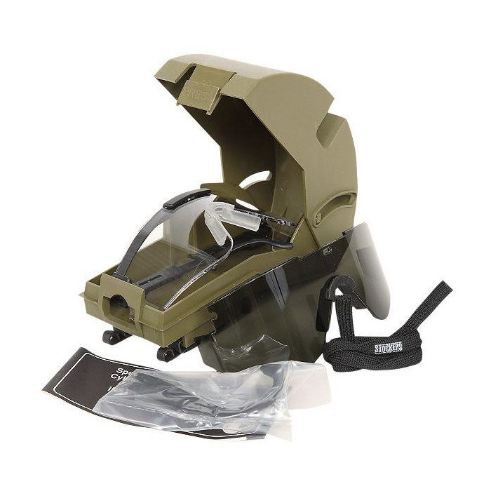 Очки Z87 U.S. Military Surplus Specs противоосколочные в кейсе, 2 линзы MSA