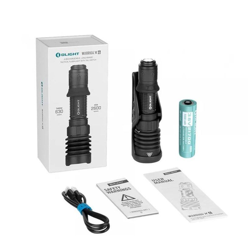 Фонарь Warrior X 4 Matte Black Olight