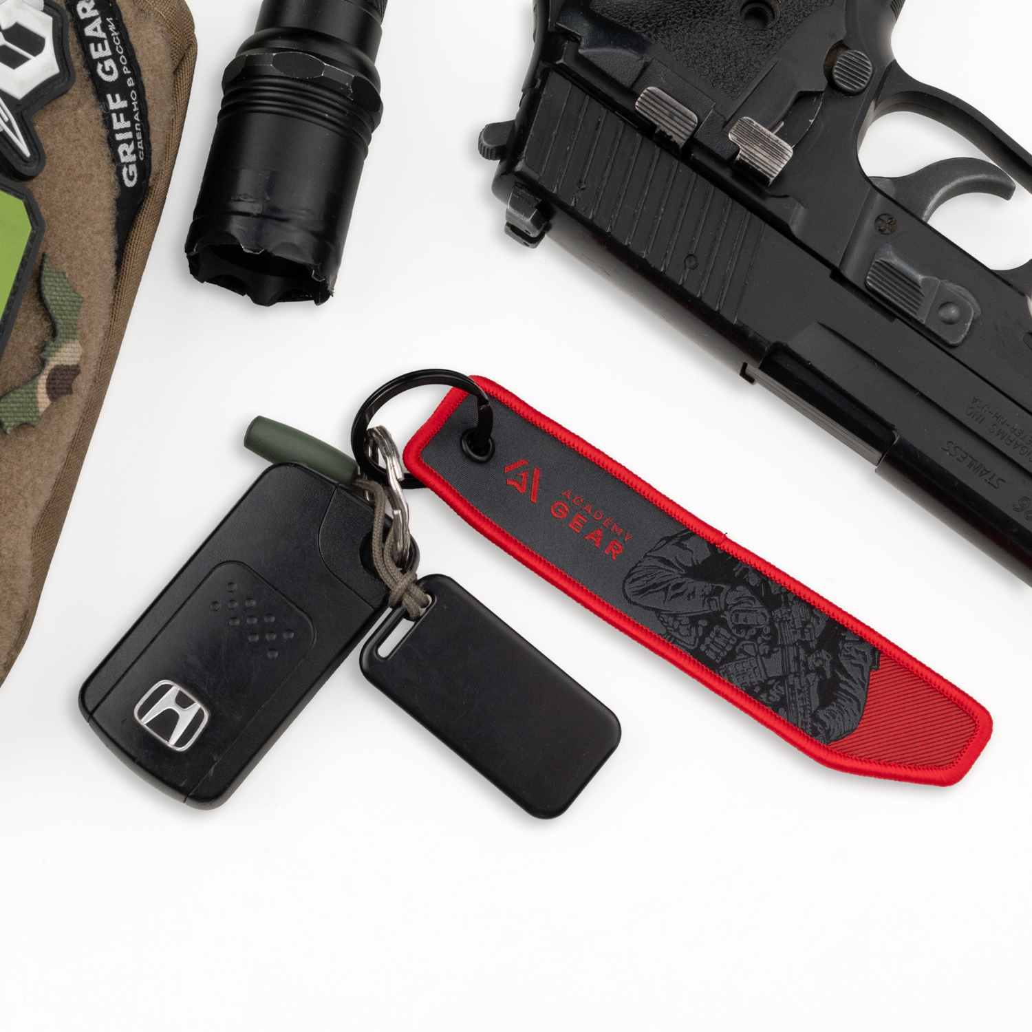 Брелок-ремувка 2.5х13см Red/Red Академия Снаряжения