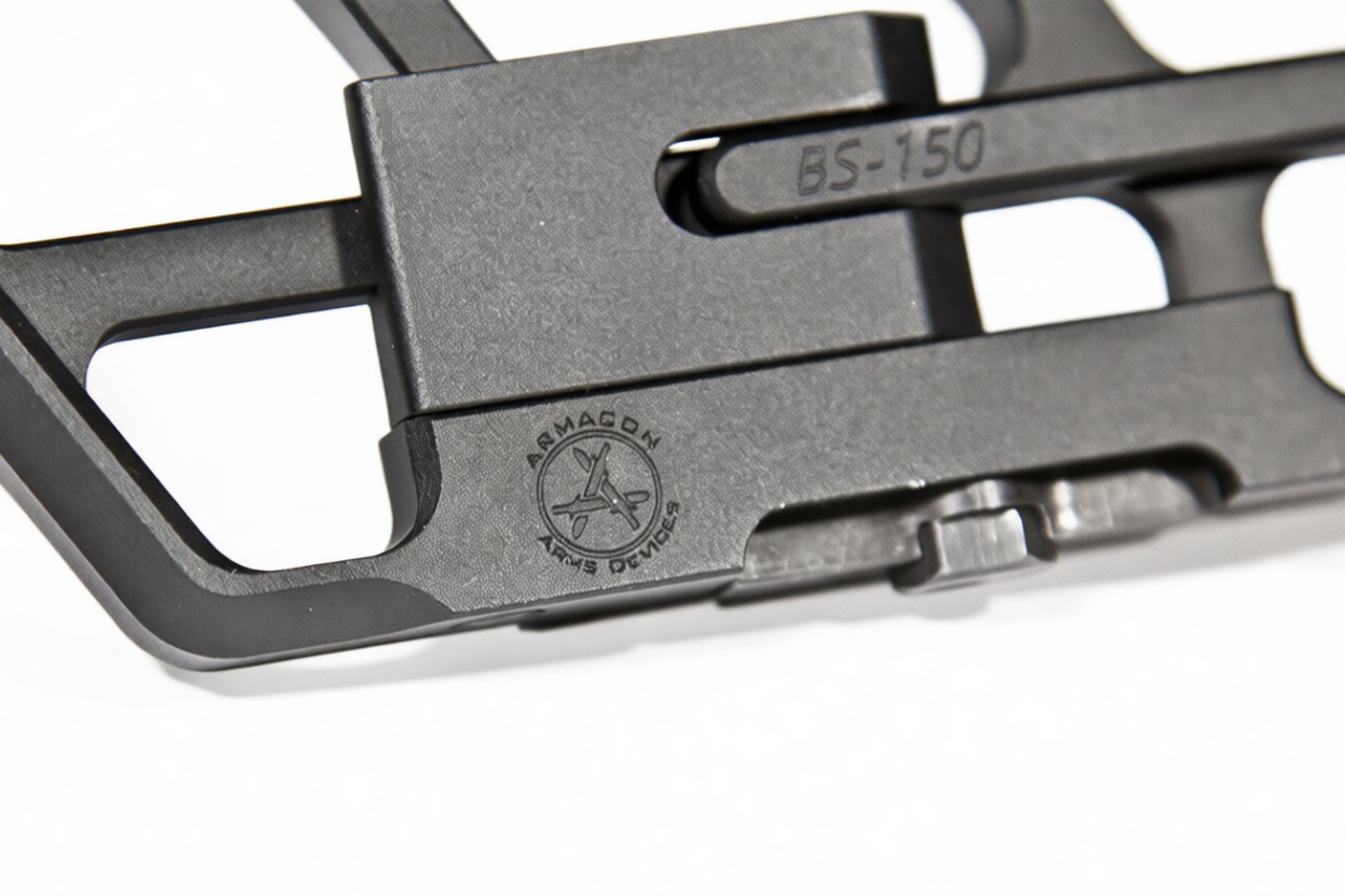 Кронштейн боковой АК BS-150 комплект P-1 с планкой Пикатинни Armacon