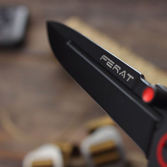 Складной нож Ferat black сталь D2, рукоять G10 Mr.Blade
