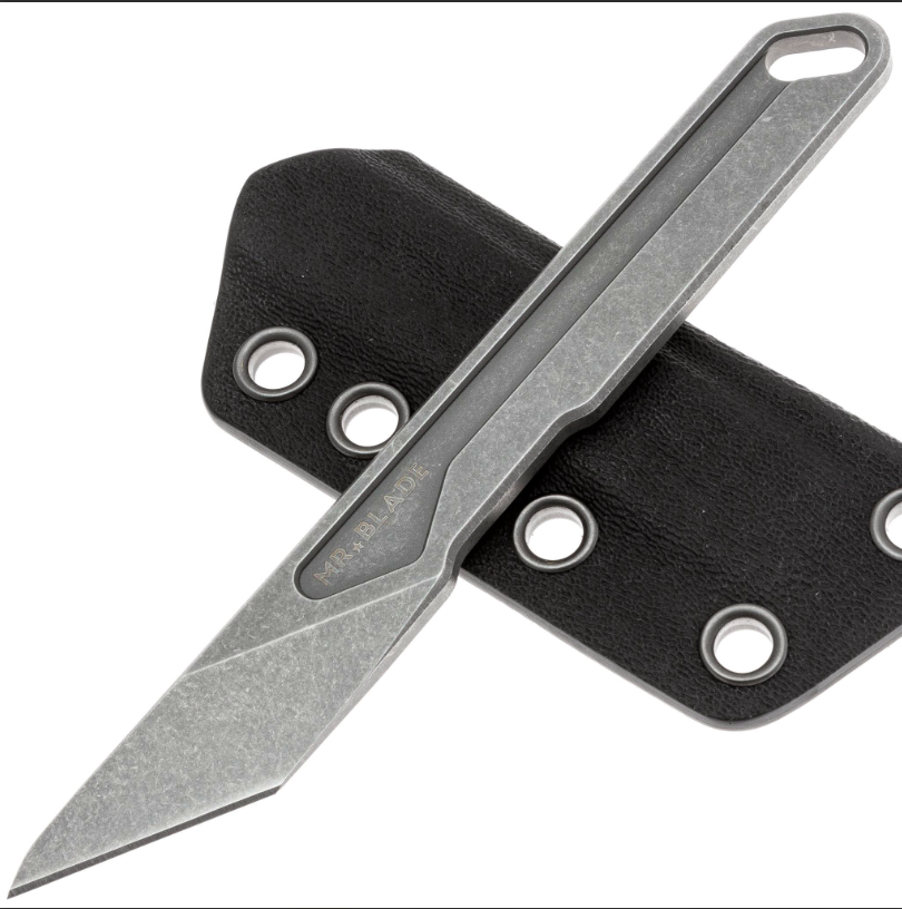 Тактический нож Kiridashi Tactical stonewash сталь AUS-8 Mr.Blade