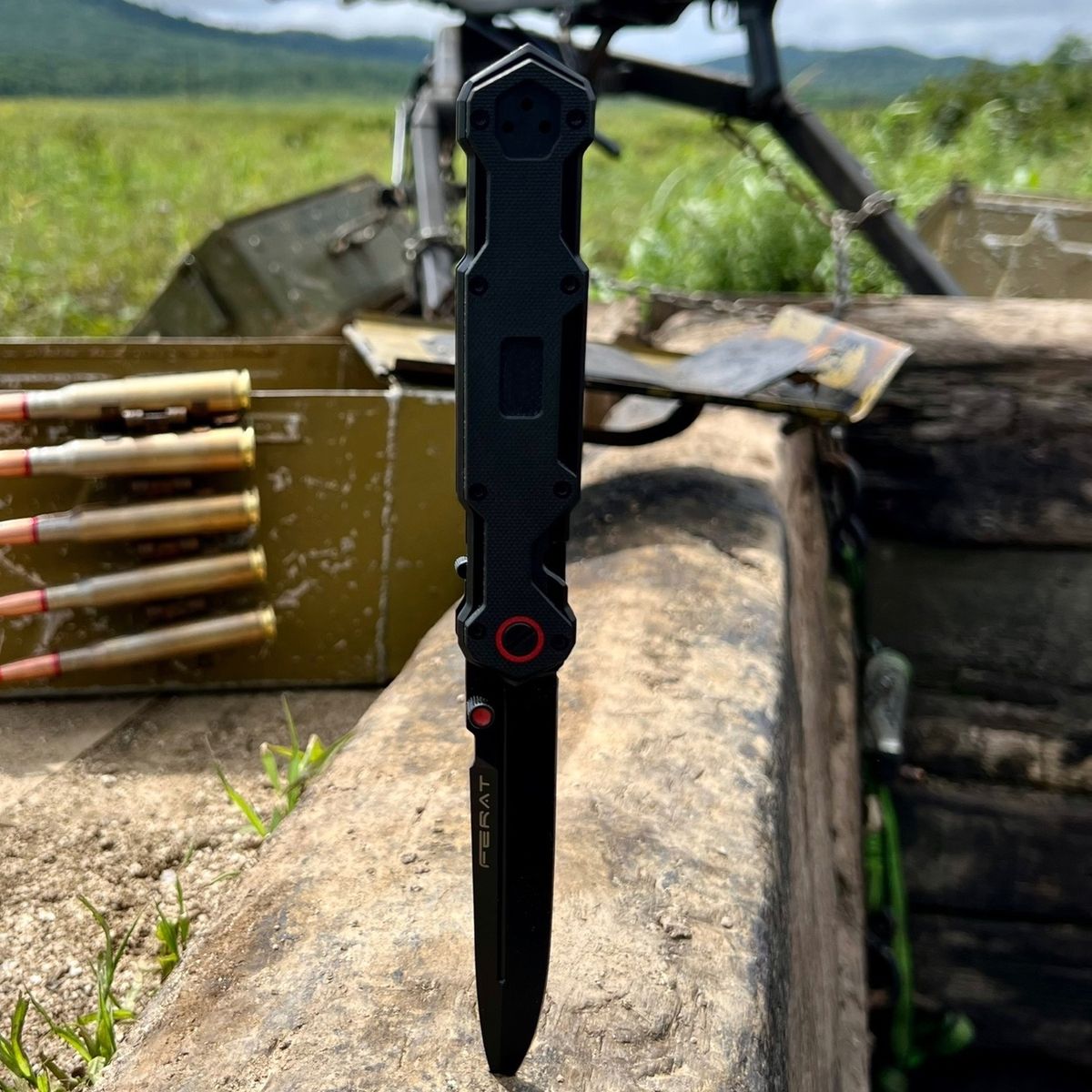 Складной нож Ferat black сталь D2, рукоять G10 Mr.Blade