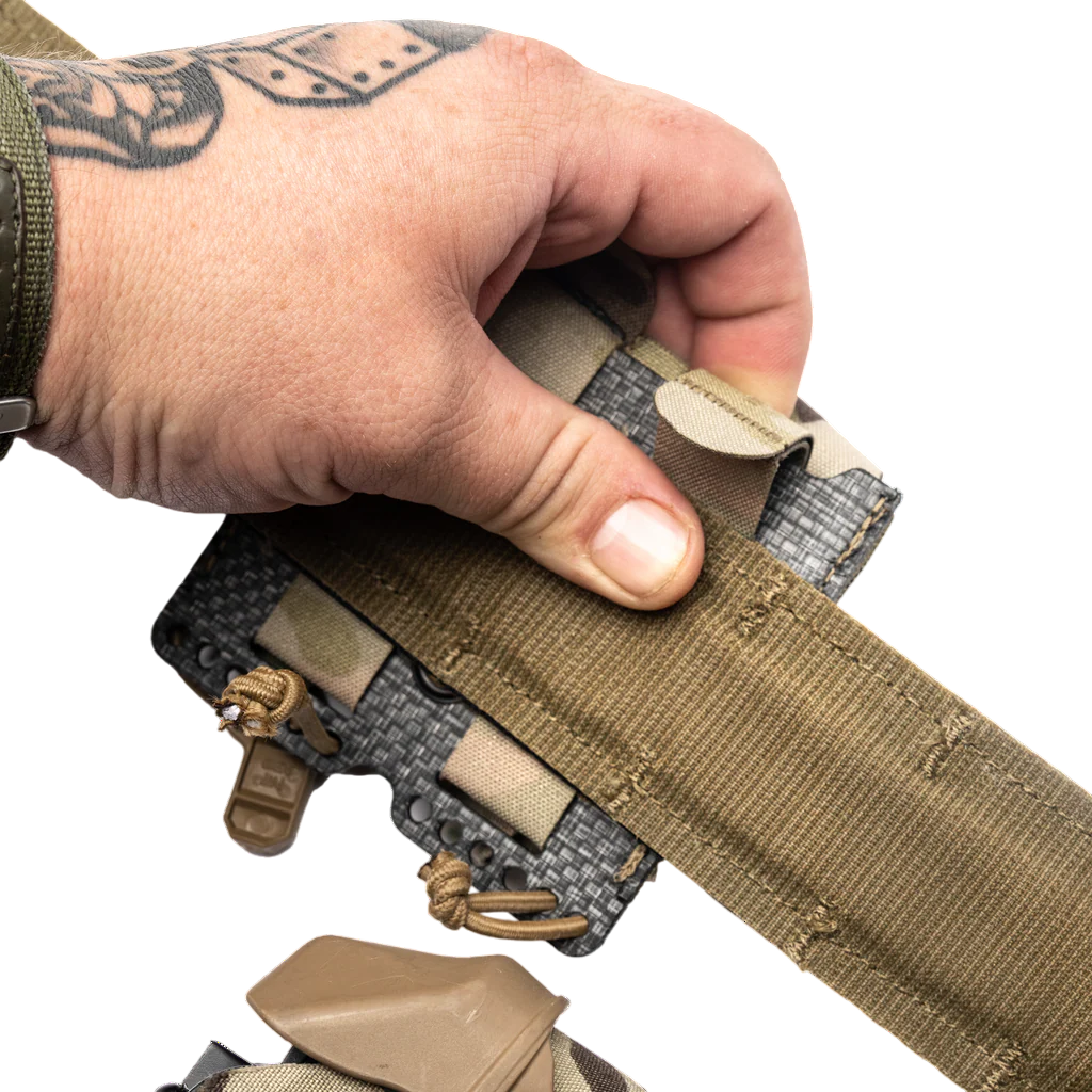 Ferro style Single Elastic двойной 9мм подсумок AC-PH56 Академия Снаряжения