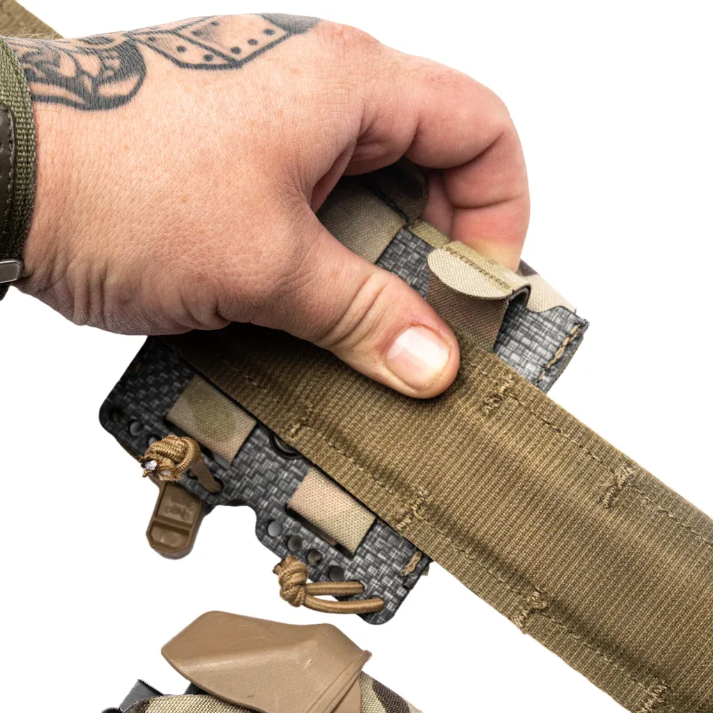 Ferro style Single Elastic двойной 9мм подсумок AC-PH56 Академия Снаряжения