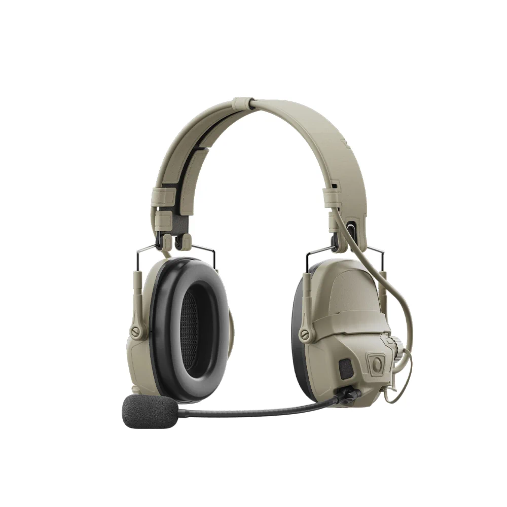 Активные тактические наушники FCS AMP PRO TB1372 FMA