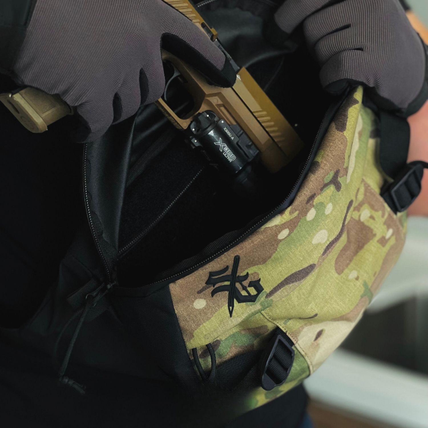 Сумка поясная Hallr Smola313