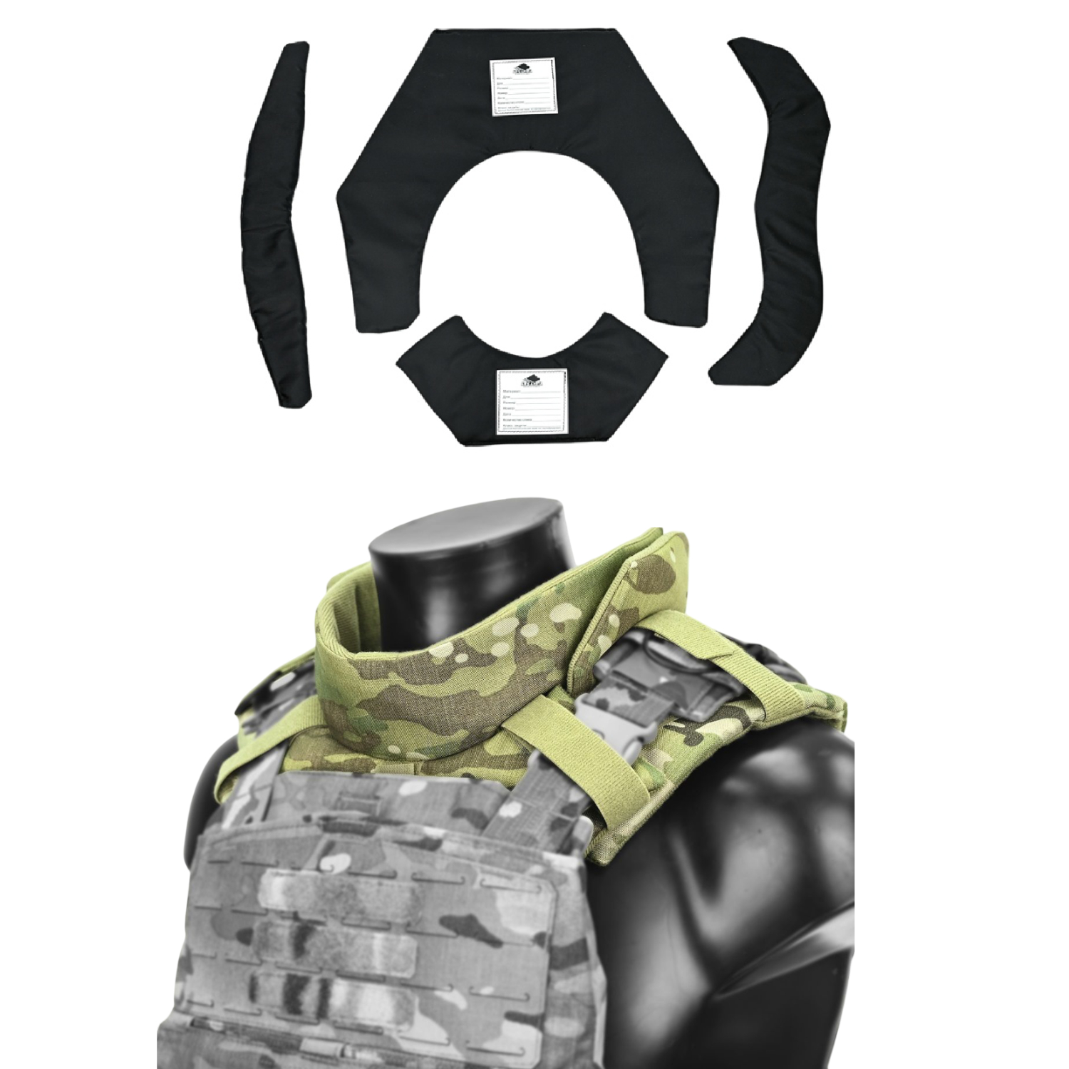 Защита шеи А-21 Горжет + СВМПЭ Ars Arma