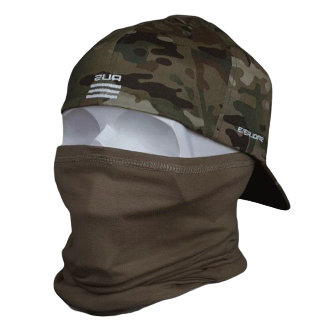 Бейсболка RUS с велкро панелью на резинке Smola313