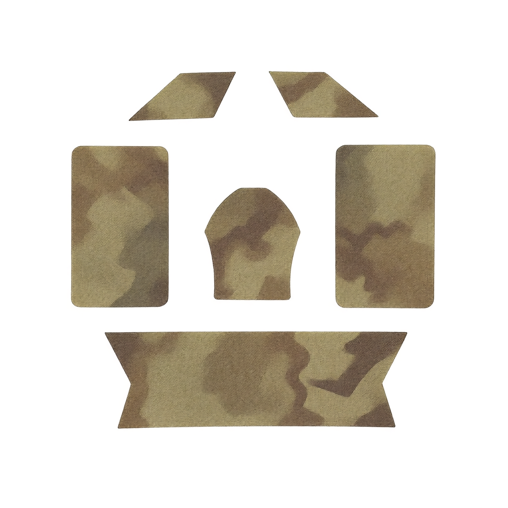 Velcro панель Maritime на шлем Академия Снаряжения