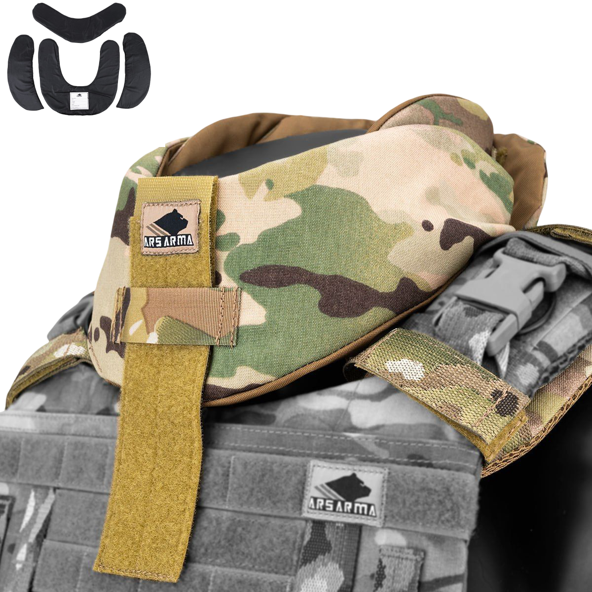 Универсальная защита шеи + СВМПЭ Ars Arma