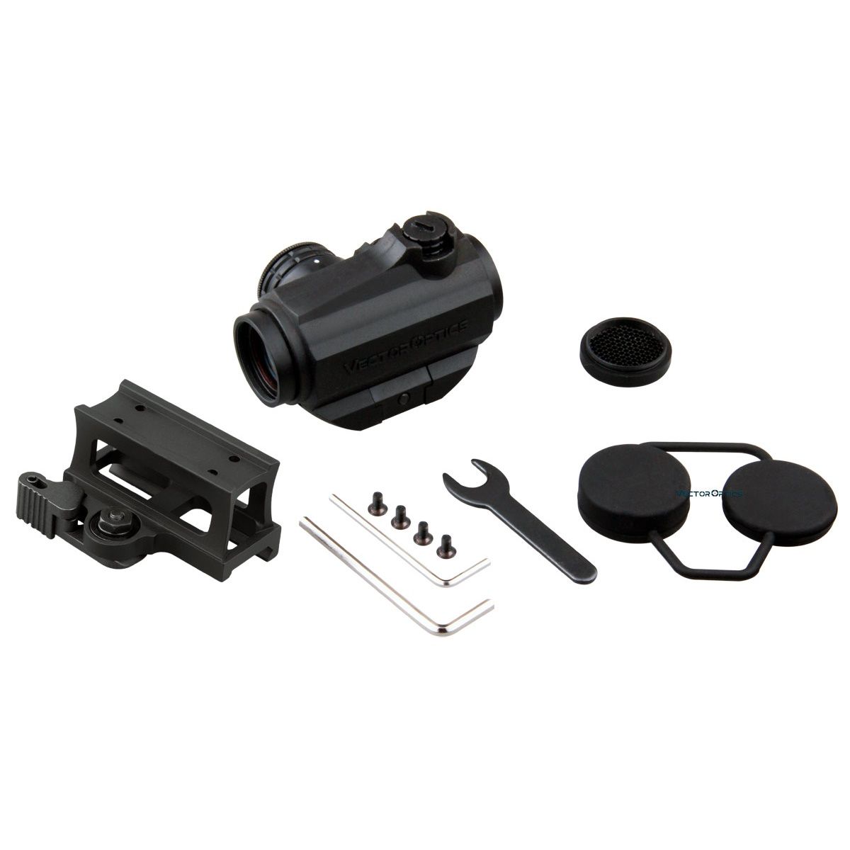 Коллиматор Maverick-III 1x22 Rubber Cover, точка 3 МOA красная Vector Optics