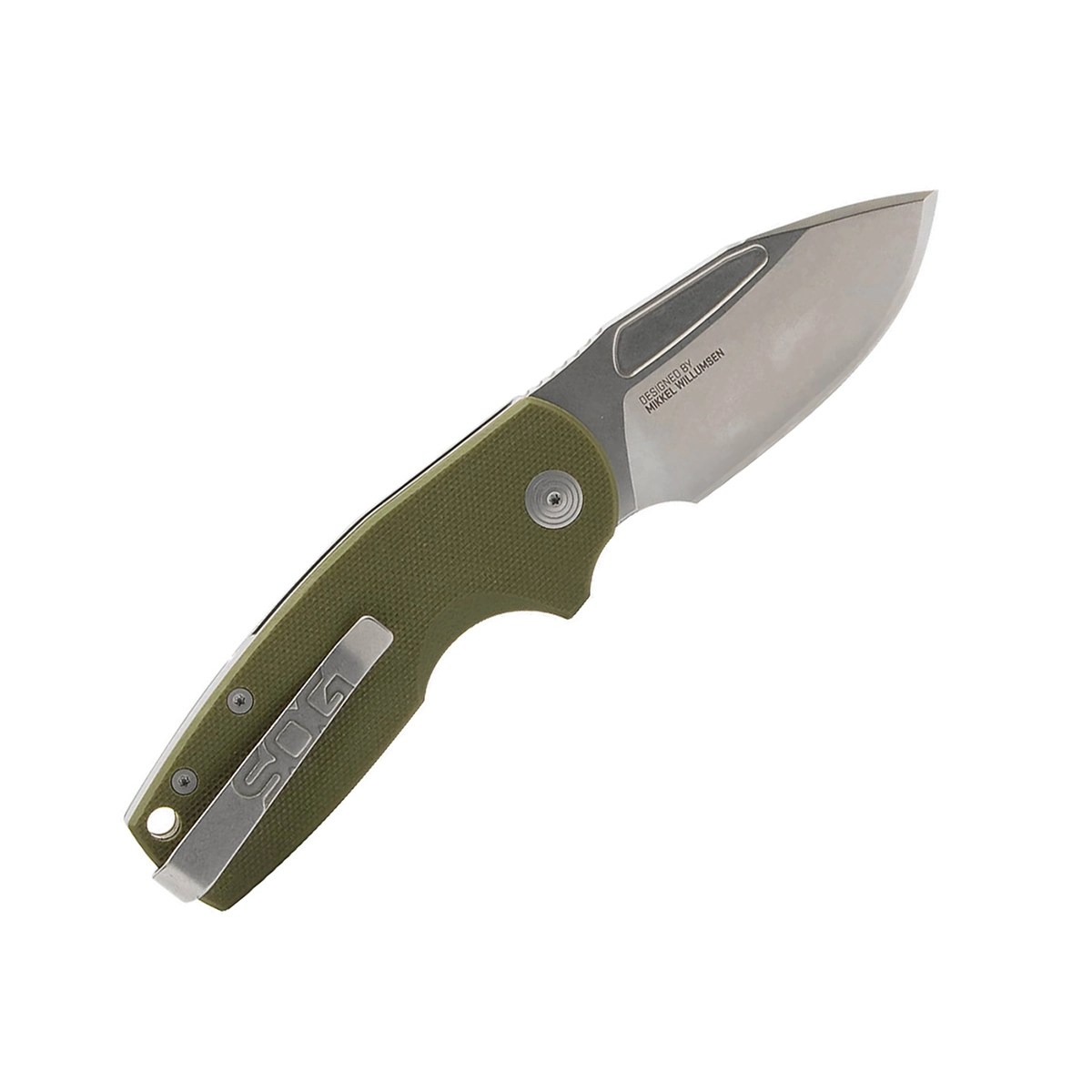 Нож складной Stout SJ OD Green SOG