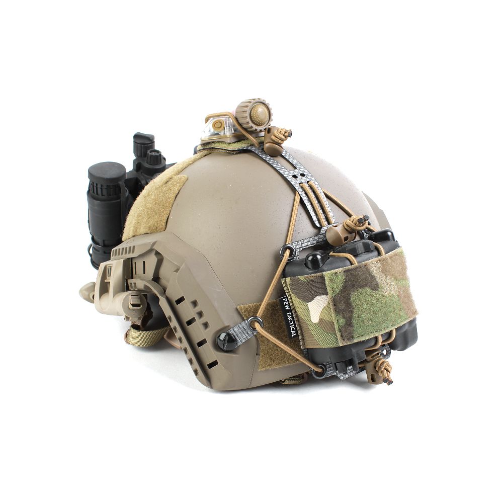 Ferro style PVS31 Battery Retention System Нашлемный подсумок PT-UA51 Pew Tactical