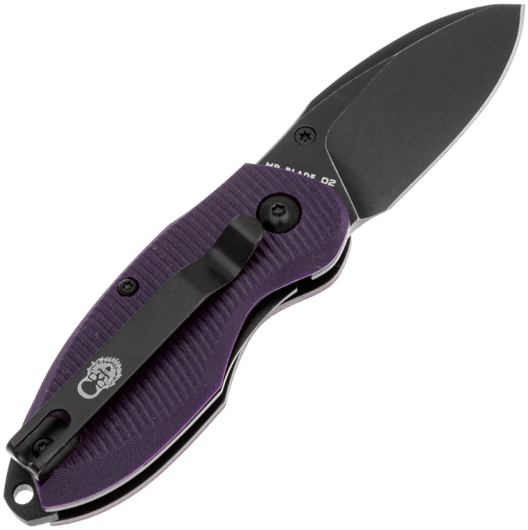 Складной нож Rexbo Gen.2 Blackwash D2 Violet G10 Mr.Blade