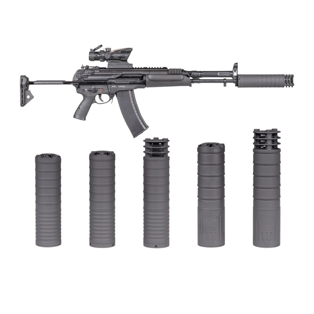 ДТКП Поток укороченный для АК-74 Гексагон