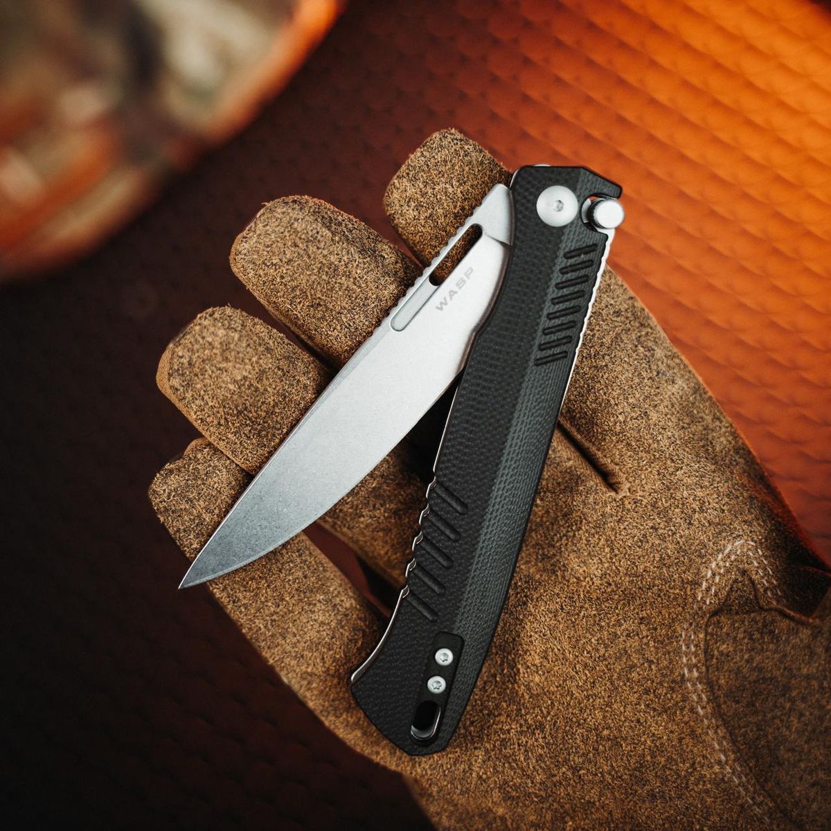 Складной нож Wasp сталь D2 SW, рукоять G10 black Mr.Blade