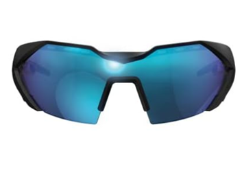 Очки защитные Vision Tactical Type-E Black Frame/Blue Mirror Lens VES-22AE-PU Mechanix Wear