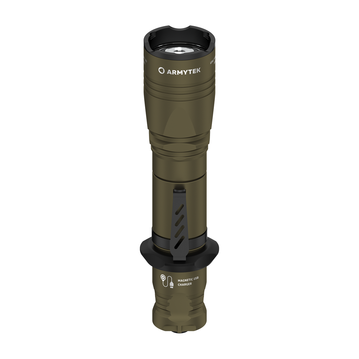 Фонарь Dobermann Pro Magnet USB Olive Теплый Свет Armytek