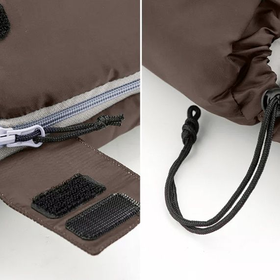 Мешок спальный NH20MSD07-U350S (ПРАВЫЙ) коричневый Naturehike