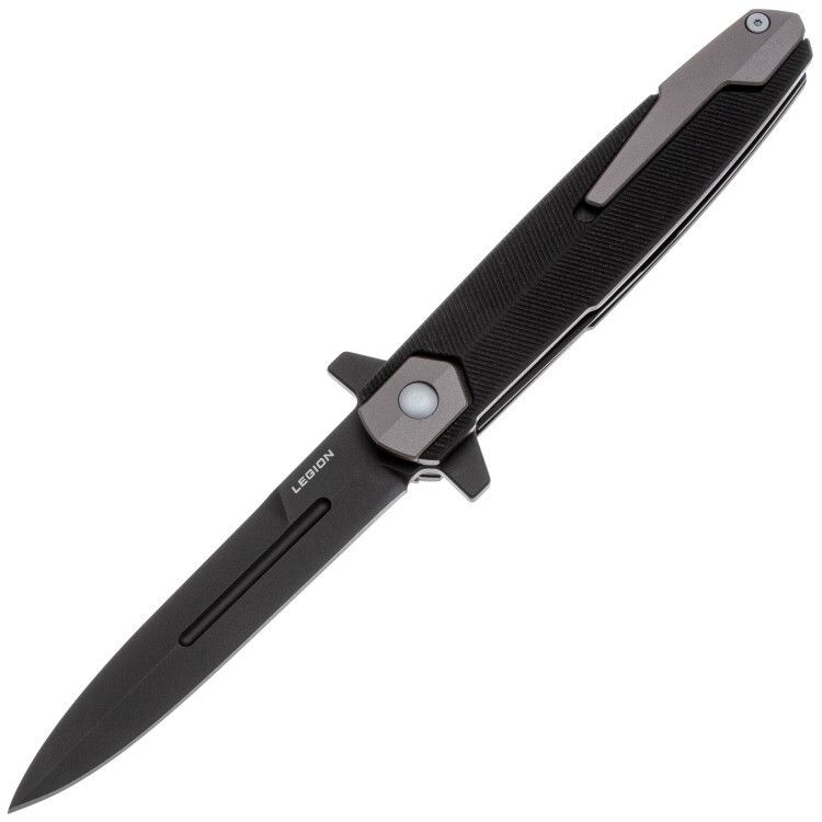 Складной нож Legion blackwash сталь D2, рукоять Black G10 Mr.Blade