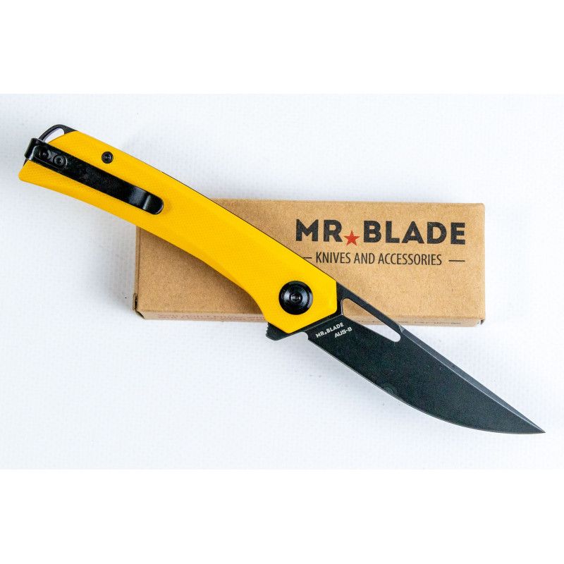 Складной нож Finch AUS-8 BSW G10 Yellow Mr.Blade
