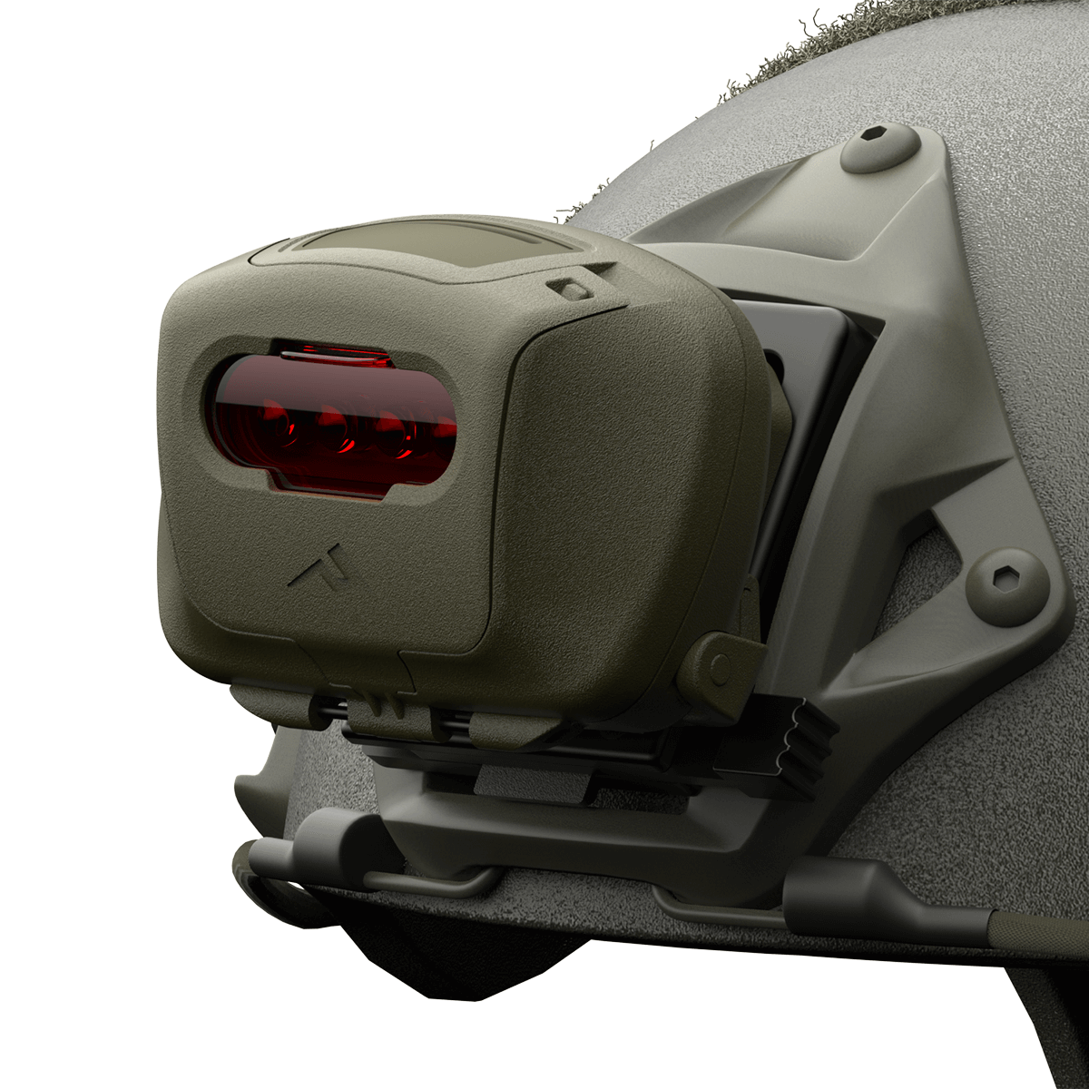 Фонарь QUAD TACTICAL MPLS Olive Princeton tec