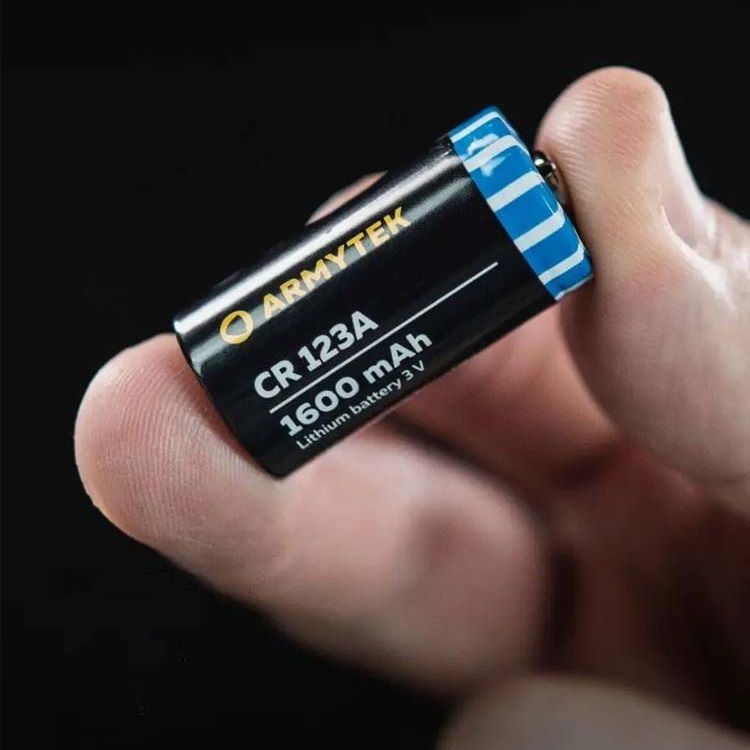 Батарейка CR123A Lithium 1600 мАч Armytek