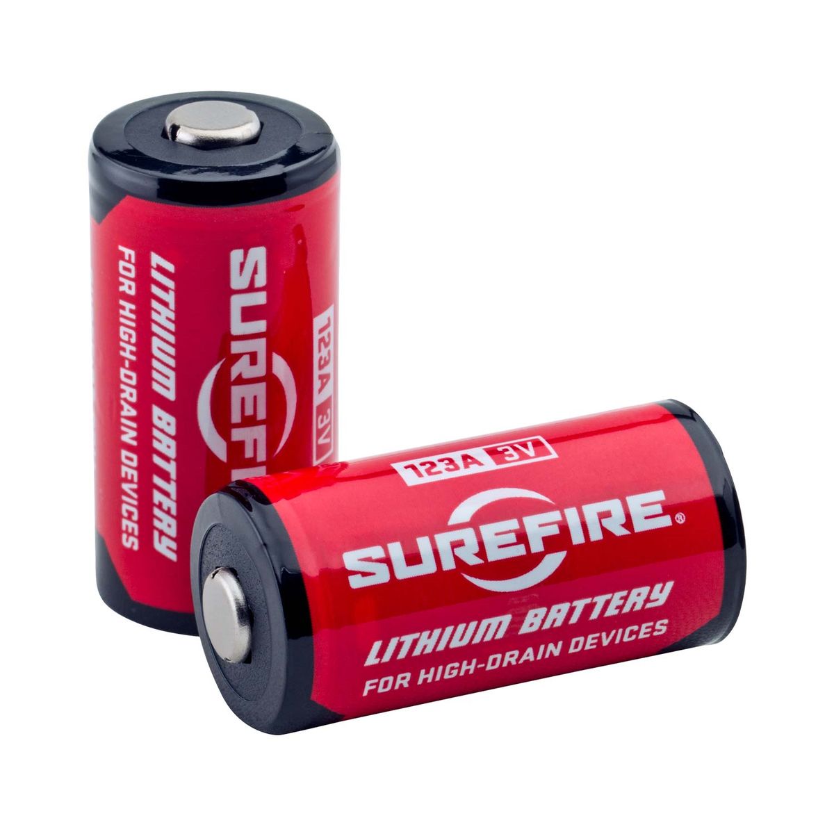 Литиевые батареи 123A 3V 2шт SureFire
