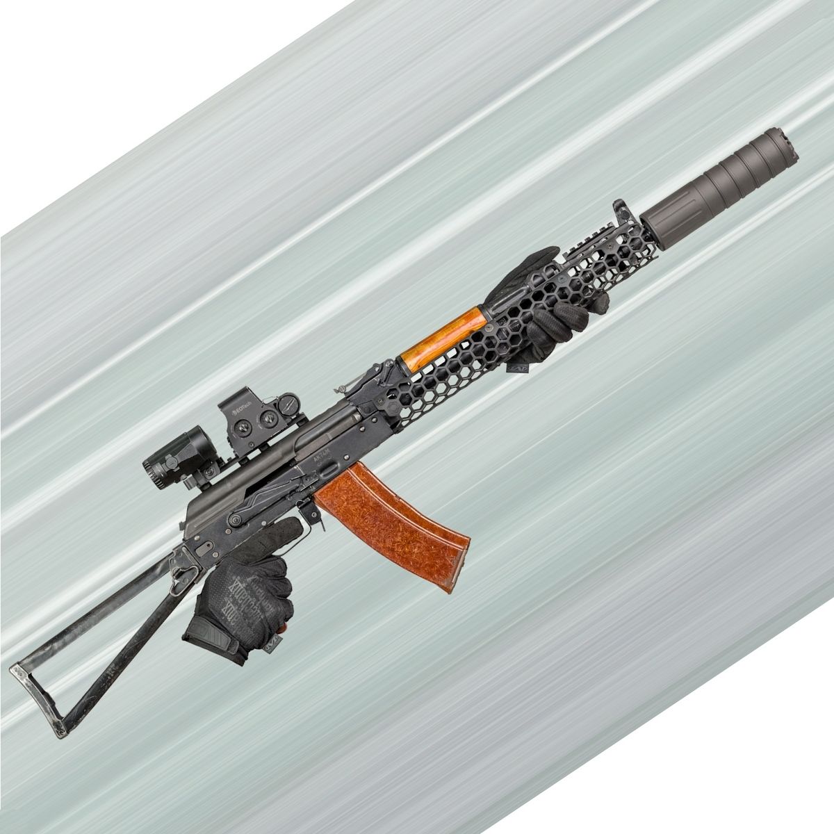 ДТКП ГРАД для АК-74М/105 - Сталь, Гексагон