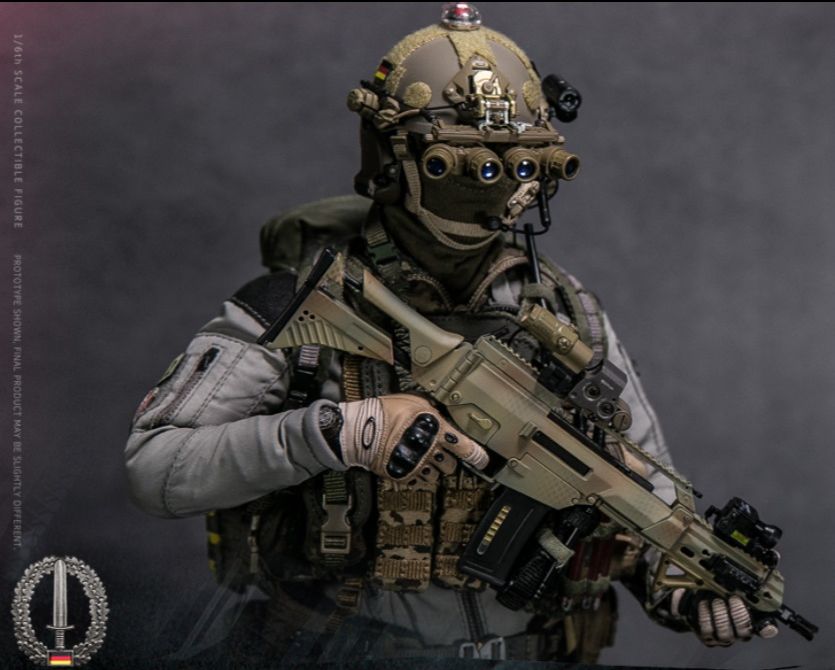 Коллекционная фигурка 1/6 78054 - KSK (KOMMANDO SPEZIALKRÄFTE) - LEADER Action Figure DAMTOYS