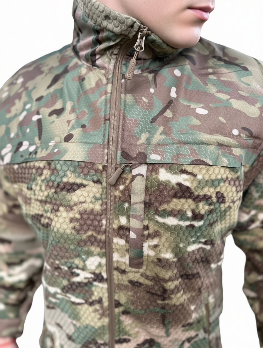 Куртка флисовая Hexagon Fleece Security Jacket Gongtex