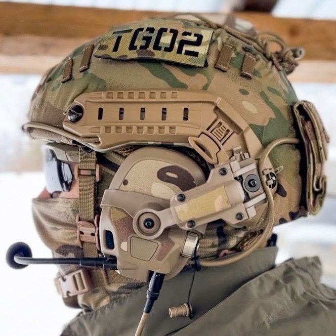 Наклейки для наушников AMP FCS Ops-Core Академия Снаряжения