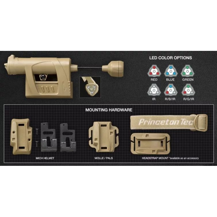 Фонарь тактический CHARGE Tan Princeton Tec