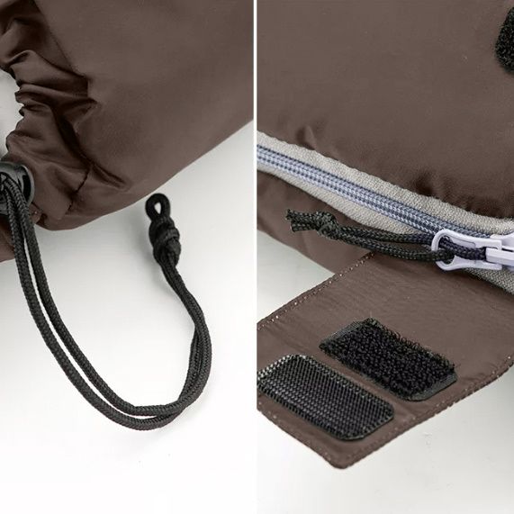 Мешок спальный NH20MSD07-U350S (ЛЕВЫЙ) коричневый Naturehike