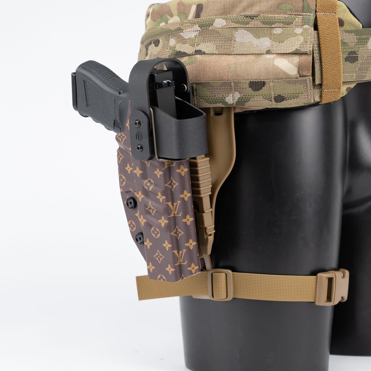 Кобура Glock 17/19 kydex LV FOG GEAR Tactical